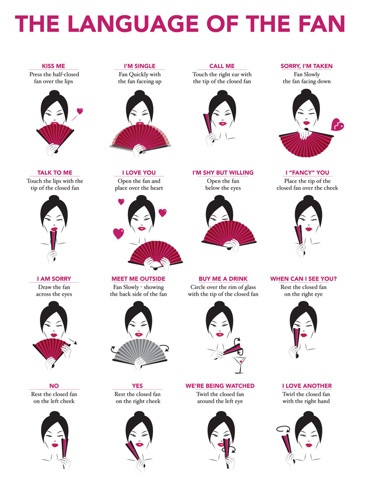 Language Of The Fan Mo t Japanese Fans